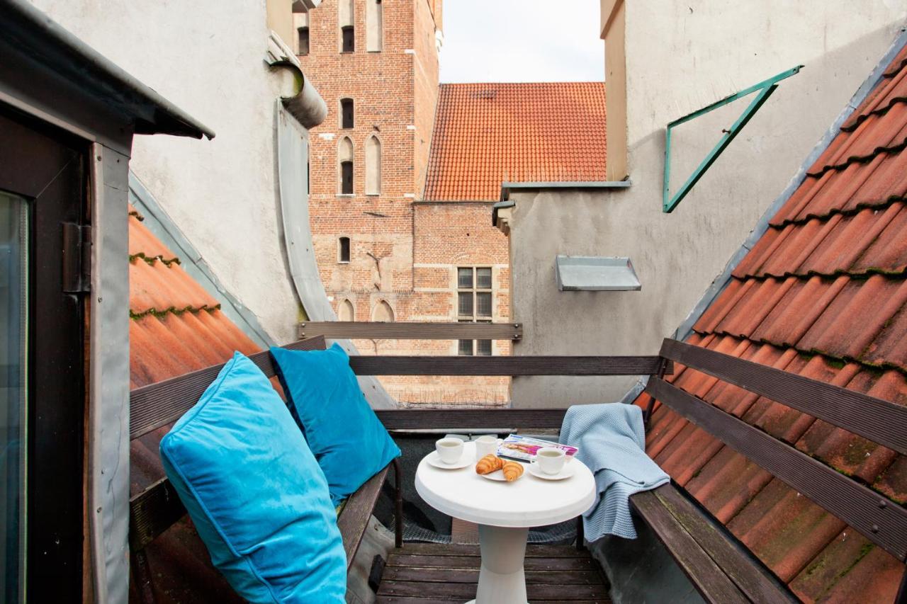 Elite Apartments Rooftop With A View Of The Old Town Gdansk Exterior photo
