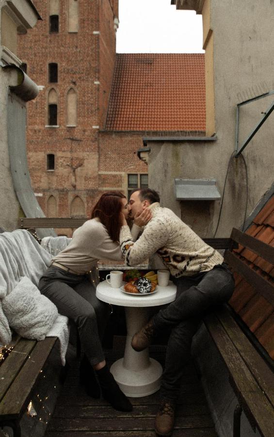 Elite Apartments Rooftop With A View Of The Old Town Gdansk Exterior photo